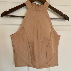 AKIRA bandage halter neck top